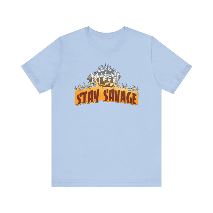 CG FIST WHITE ORANGE FADE /STAY SAVAGE