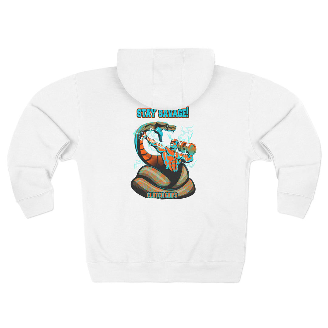 MAC VS SNAKE AQUA MIAMI DIAMOND FRONT /STAY SAVAGE ZIP UP