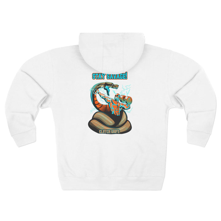 MAC VS SNAKE AQUA MIAMI DIAMOND FRONT /STAY SAVAGE ZIP UP