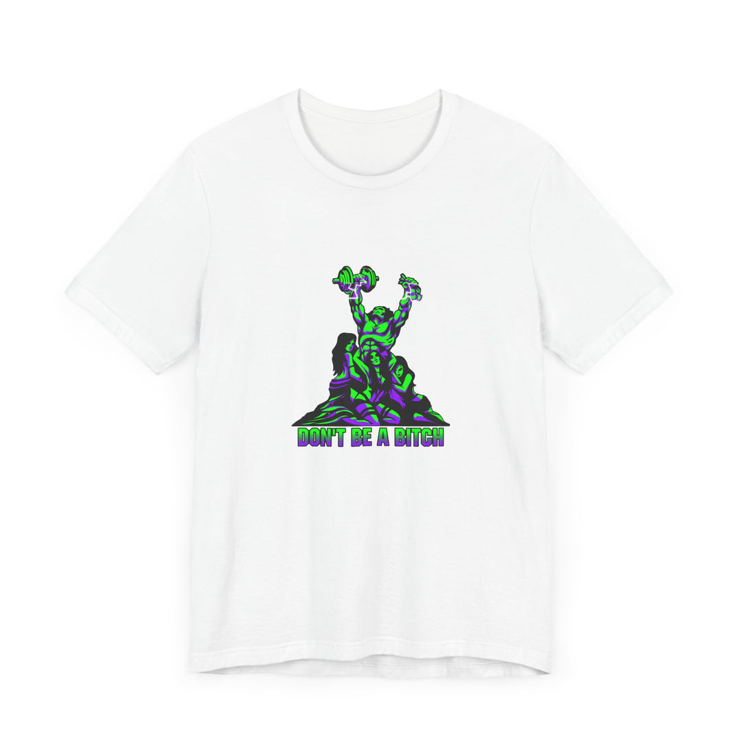 CG CONFIDENCE MAN PURPLE GREEN/DONT BE A BITCH