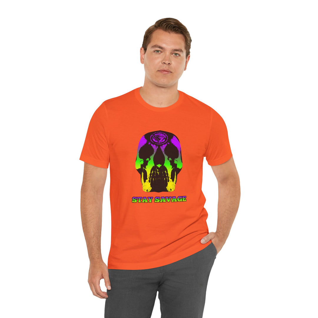 SKULLATOR YELLOW GREEN PURPLE /STAY SAVAGE