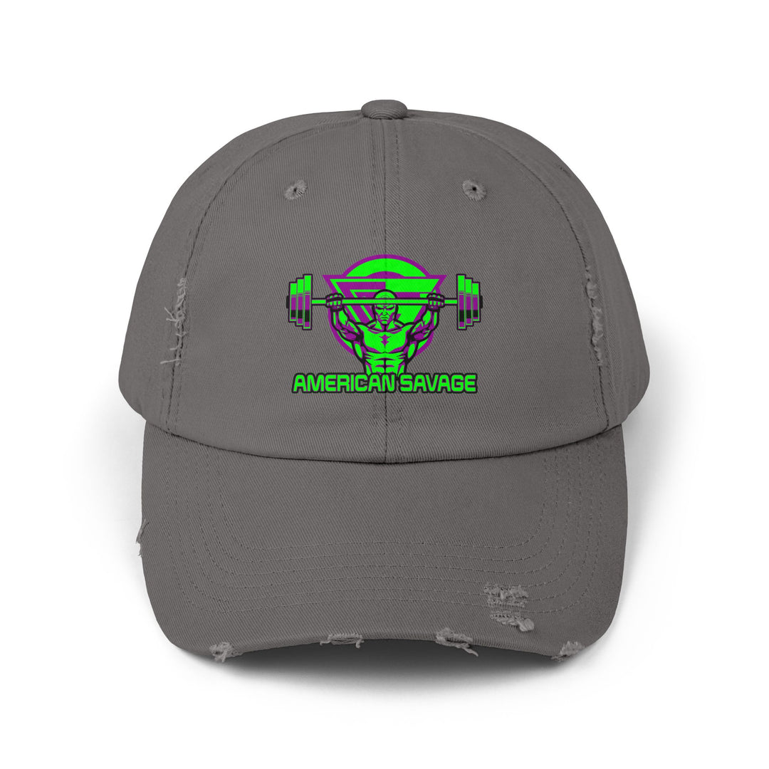 CG ENTER THE MAC HAT PURPLE GREEN /AMERICAN SAVAGE/CAP