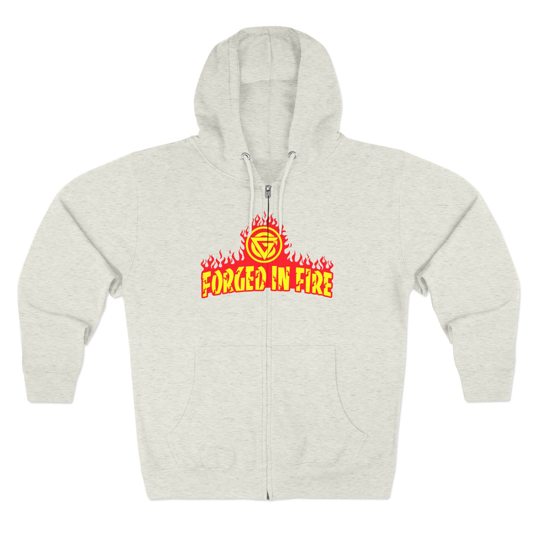 CG DBL SKULL BELL RED GOLD/READY FOR WAR  ZIP UP