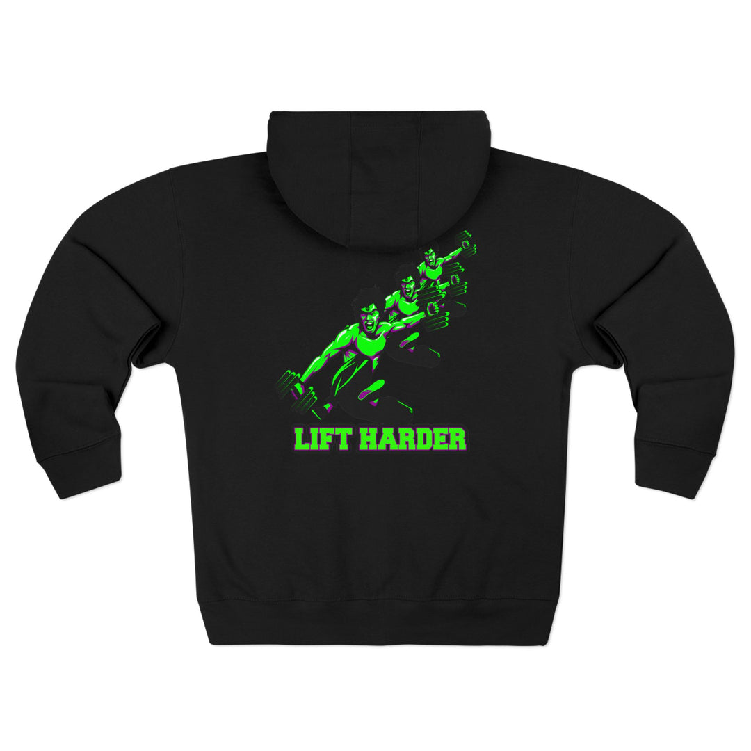 CG LIFT KICK PURPLE GREEN /LIFT HARDER ZIP UP