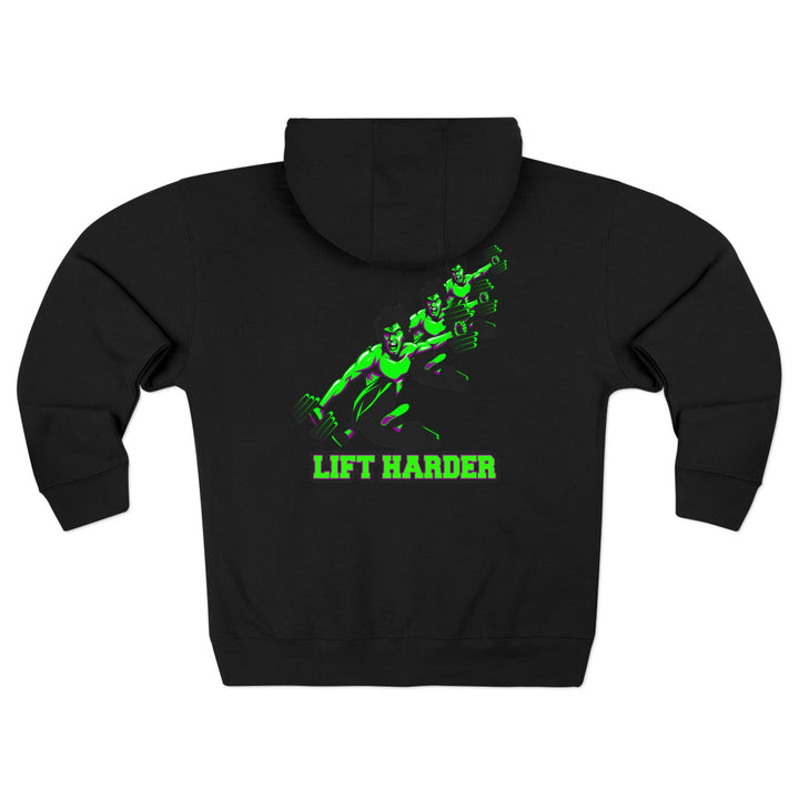 CG LIFT KICK PURPLE GREEN /LIFT HARDER ZIP UP