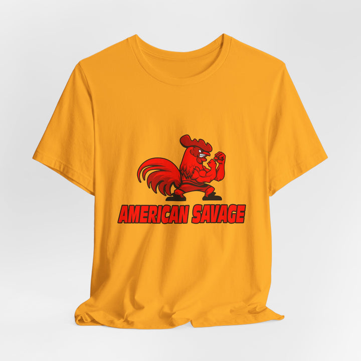 CG ANGRY ROOSTER RED/AMERICAN SAVAGE