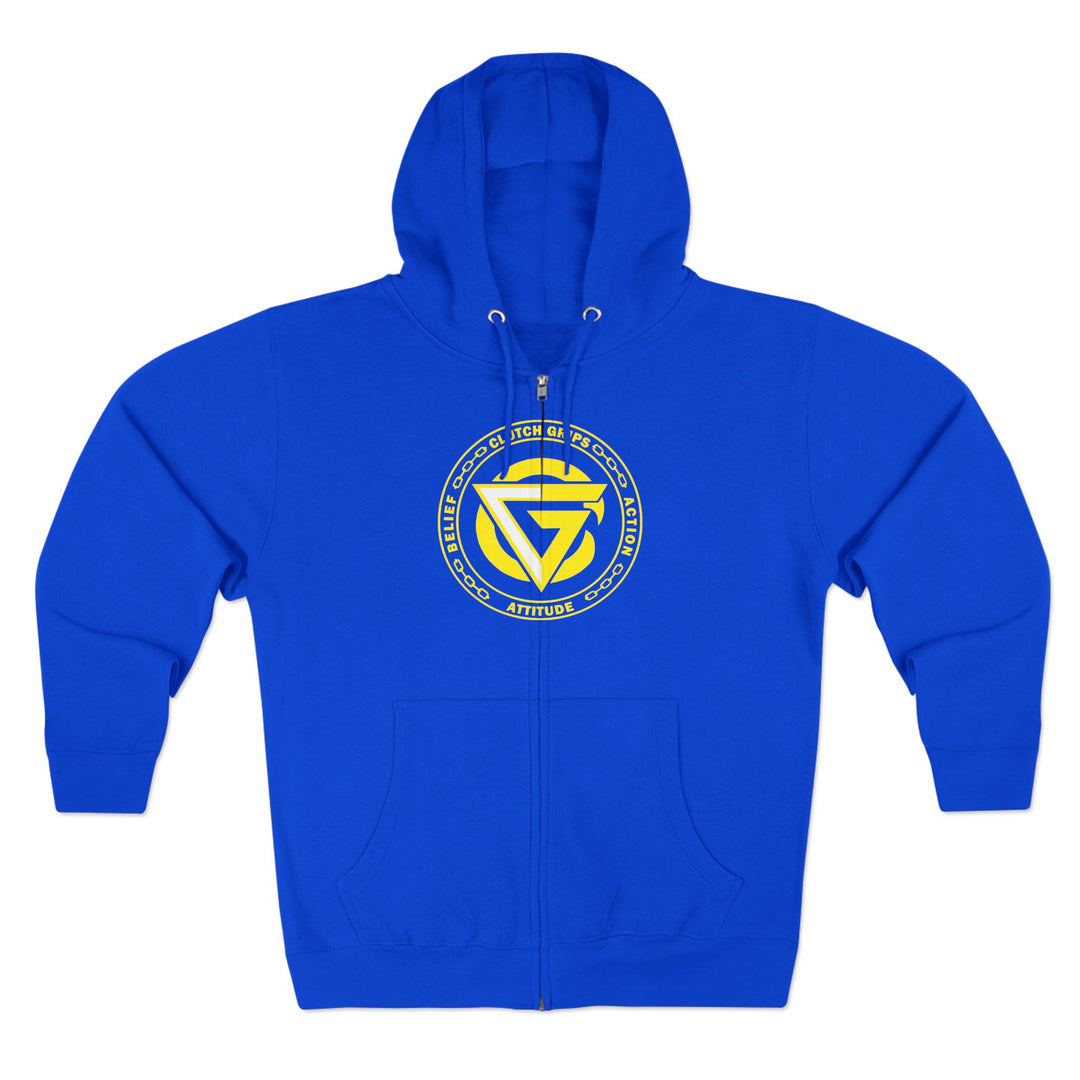 CG TIGER VS TIGER YELLOW BLACK /WELCOME TO THE JUNGLE ZIP UP