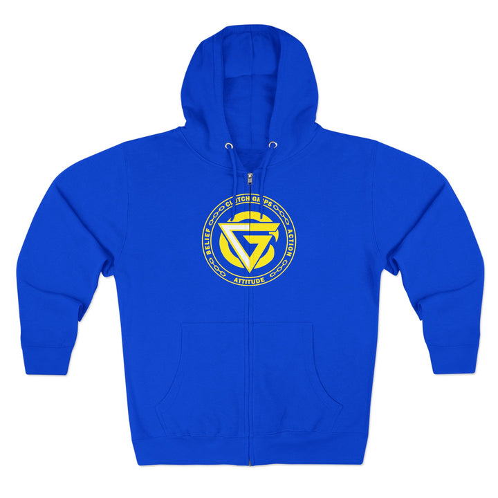 CG TIGER VS TIGER YELLOW BLACK /WELCOME TO THE JUNGLE ZIP UP
