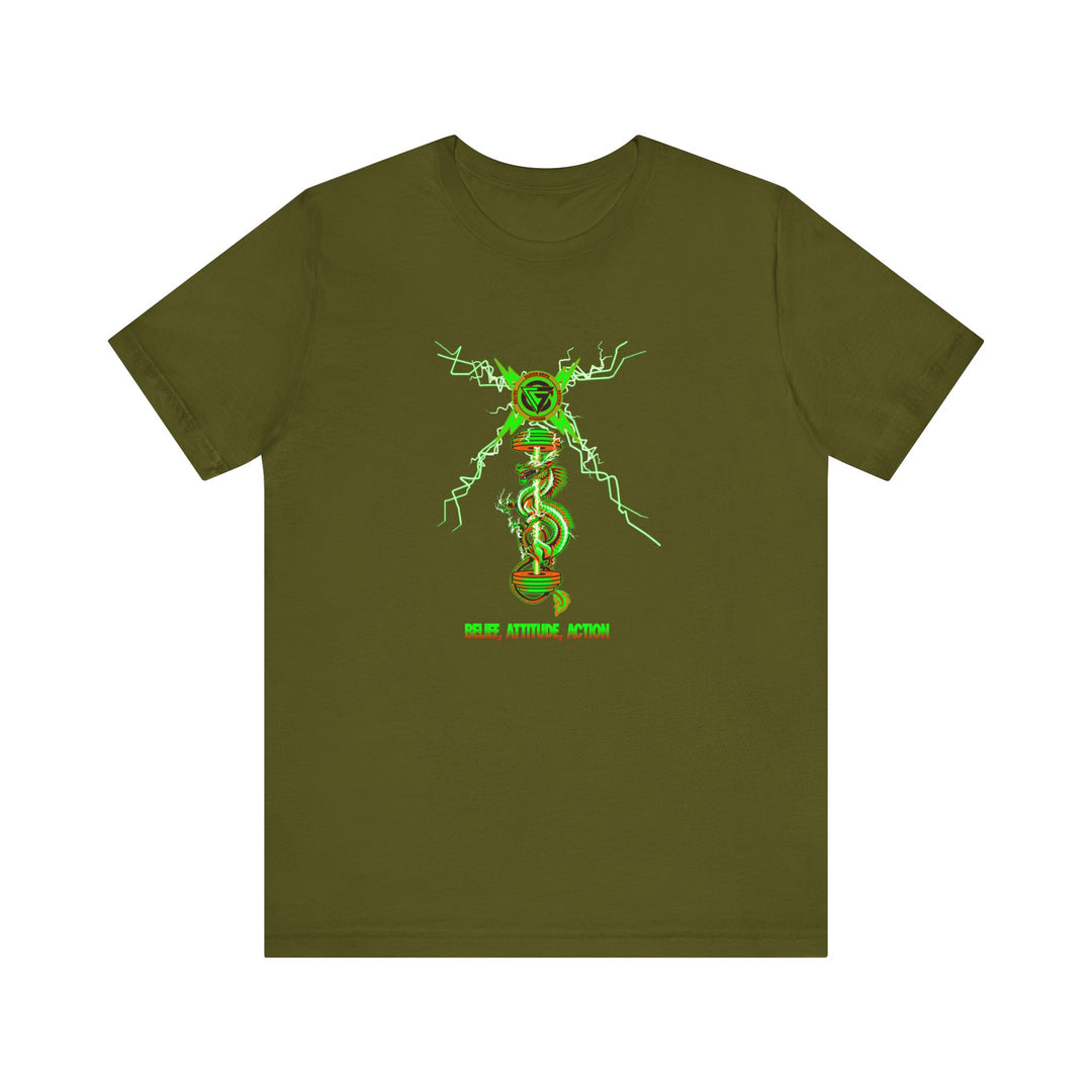 BARBELL DRAGON GREEN ORANGE