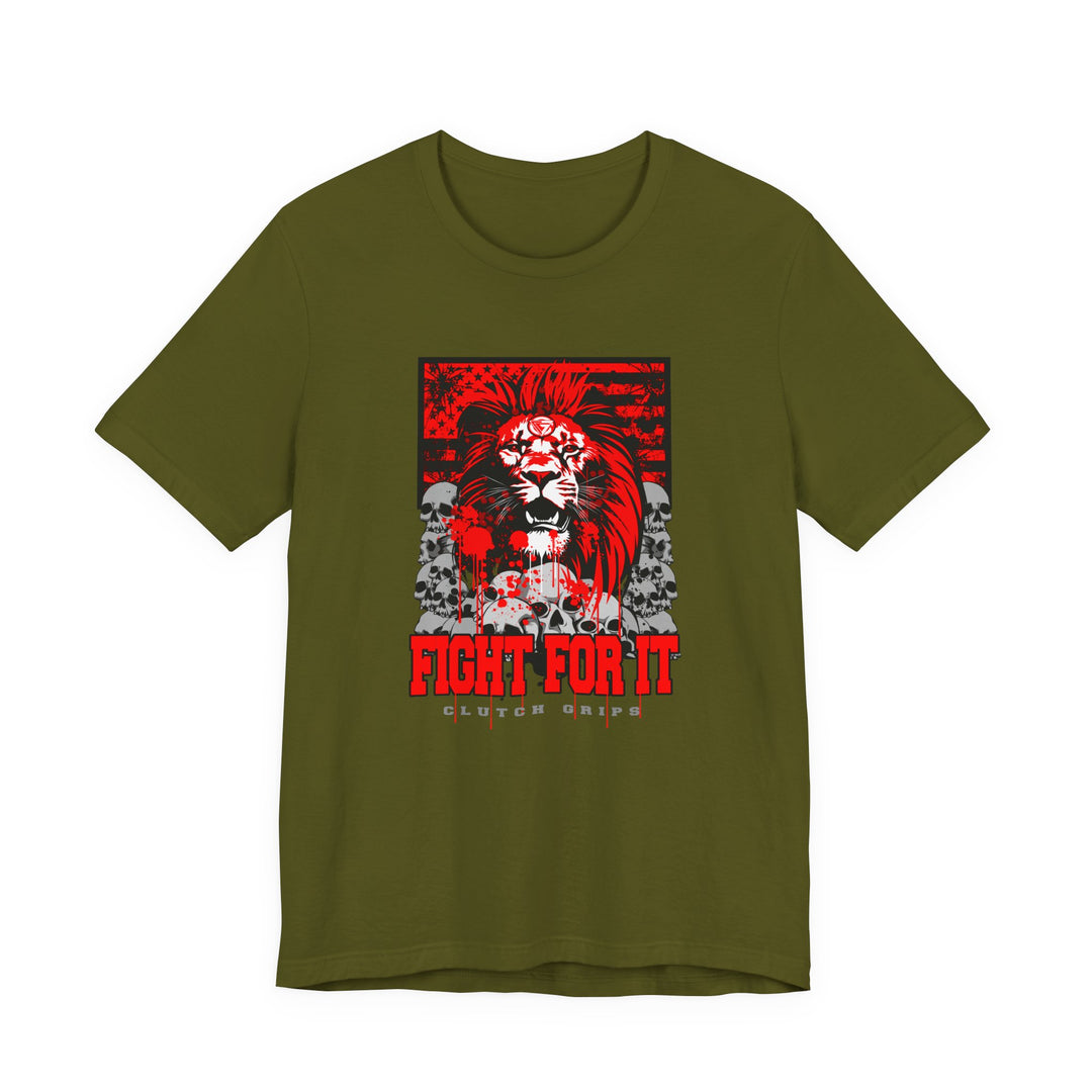 LIONHEART USA FLAG RED/FIGHT FOR IT