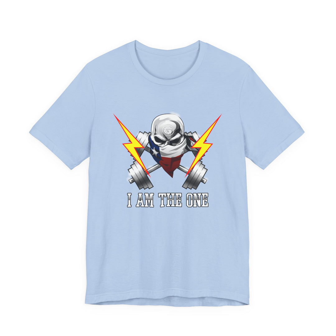 SKULLATOR DBL BELL TEXAS FLAG/IAM THE ONE