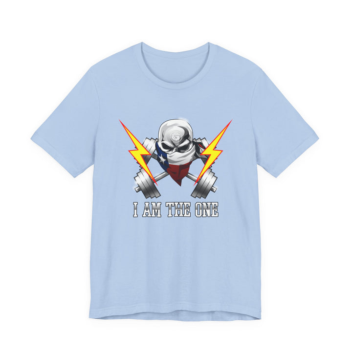 SKULLATOR DBL BELL TEXAS FLAG/IAM THE ONE