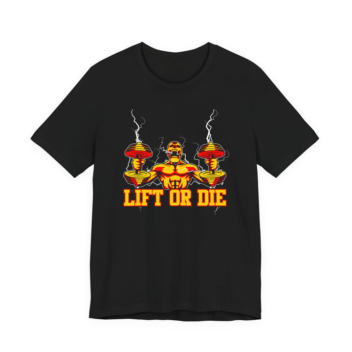 RIDE THE LIGHTNING RED GOLD /LIFT OR DIE