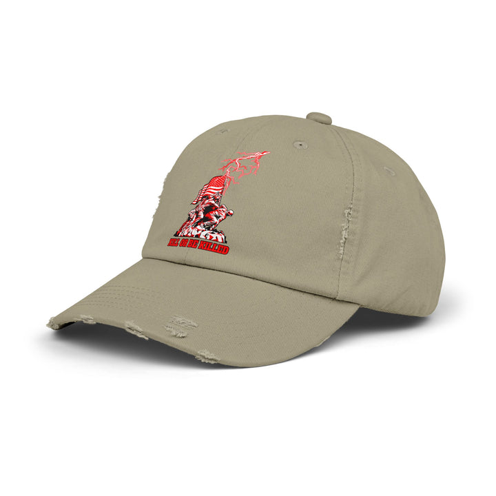 AMERICAN WARRIOR RED WHITE/KILL OR BE KILLED CAP