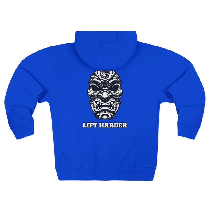 SAMURAI MAC BLACK WHITE /LIFT HARDER ZIP UP