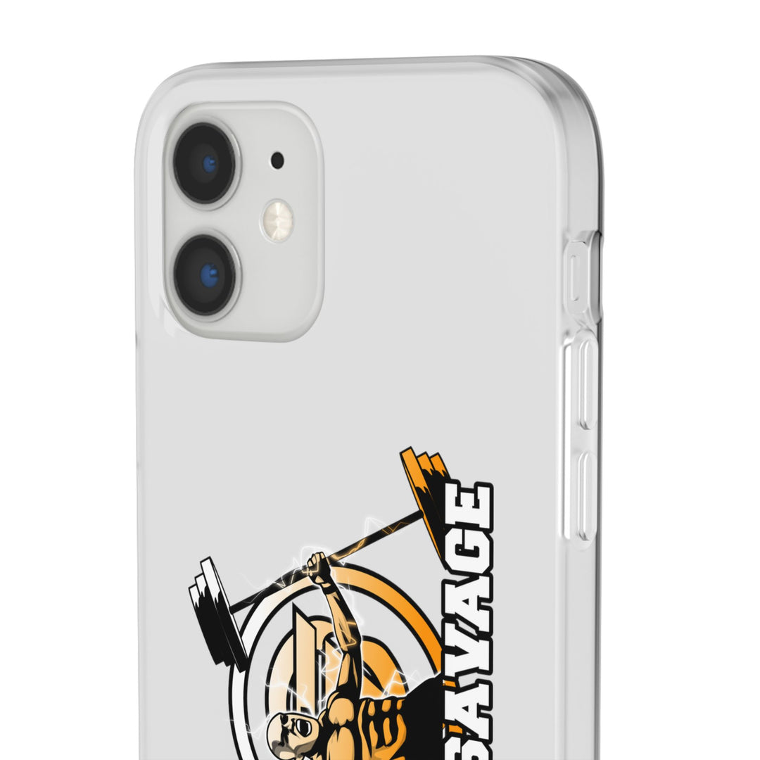 SPARTAN LIFT ORANGE WHITE PHONE CASE/STAY SAVAGE