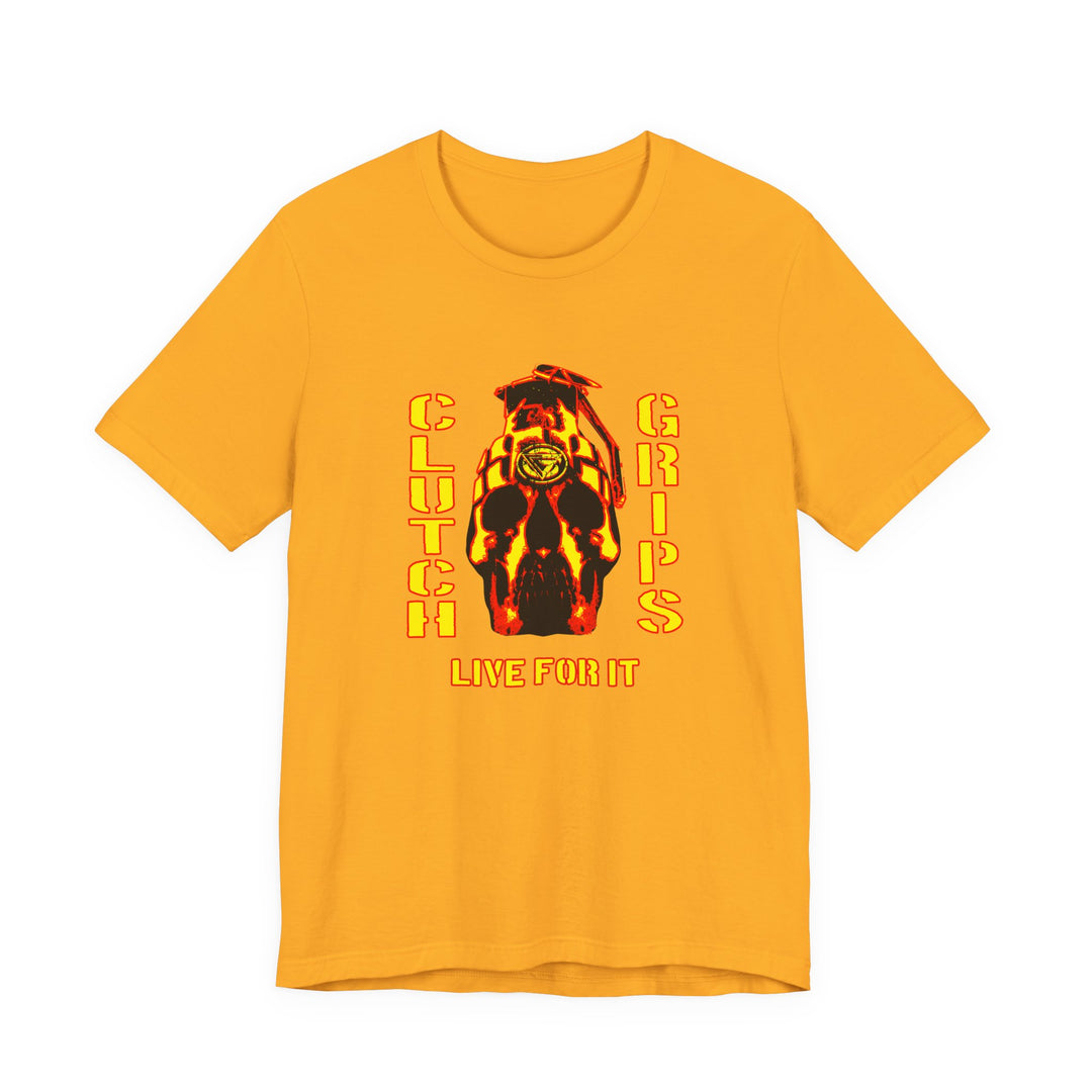 SKULLATOR GRENADE RED GOLD /LIVE FOR IT