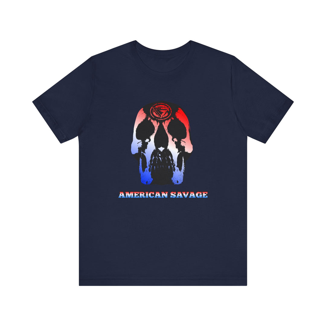 SKULLATOR RED WHITE  BLUE /AMERICAN SAVAGE