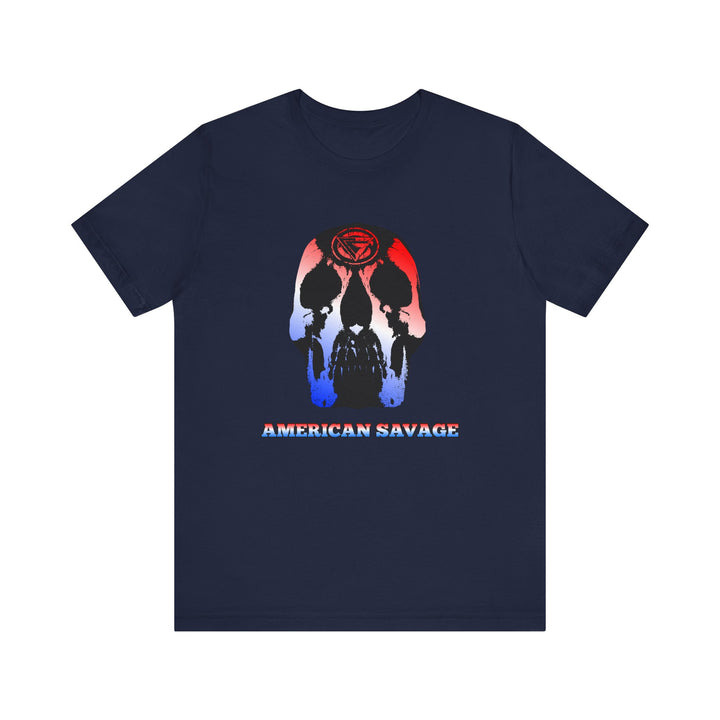 SKULLATOR RED WHITE  BLUE /AMERICAN SAVAGE