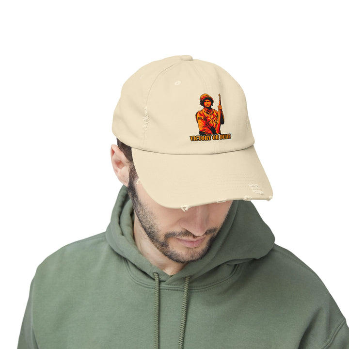AMERICAN FIGHTER ORANGE GOLD /VICTORY OR DEATH CAP