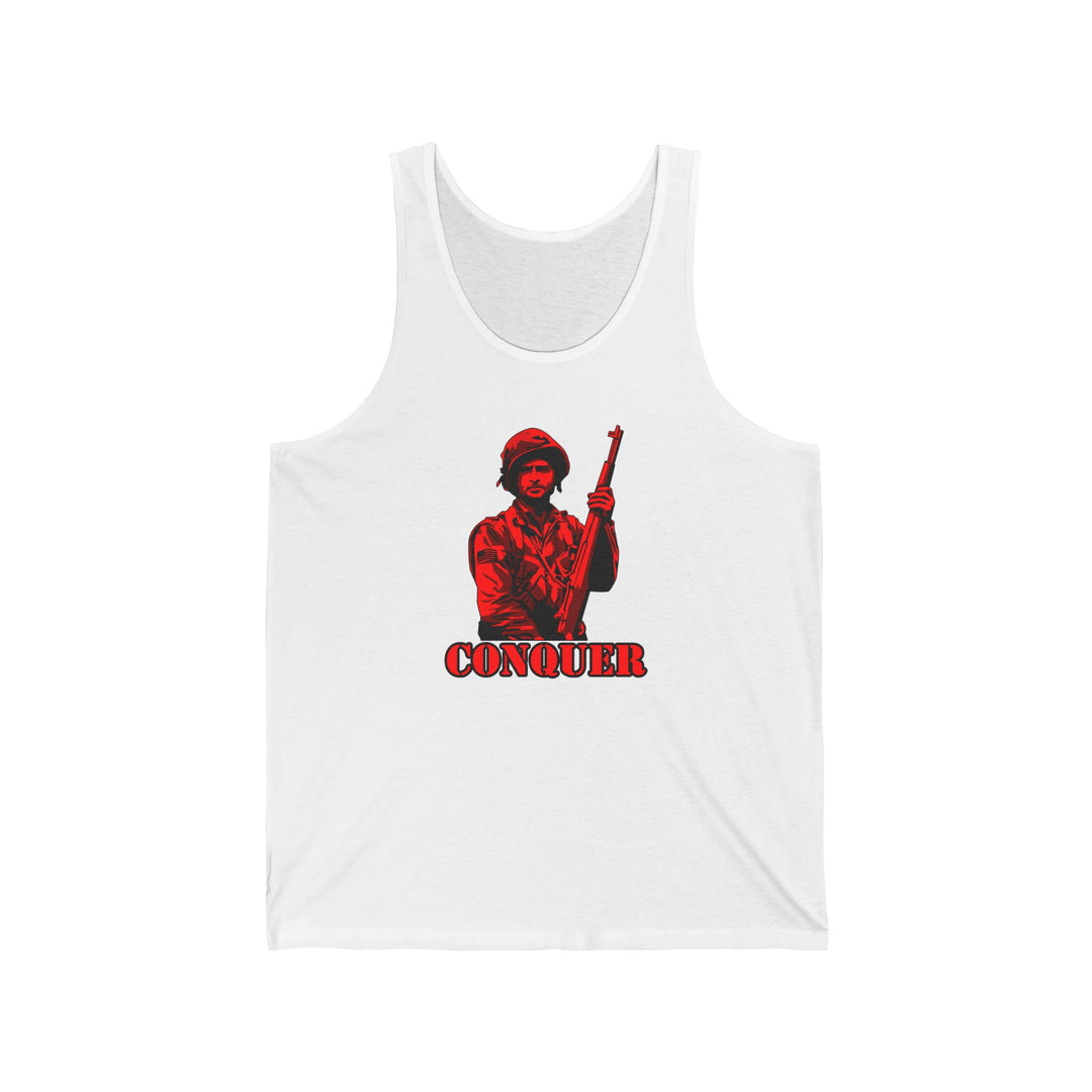 CG OLD SCHOOL SOLDIER RED  /CONQUER