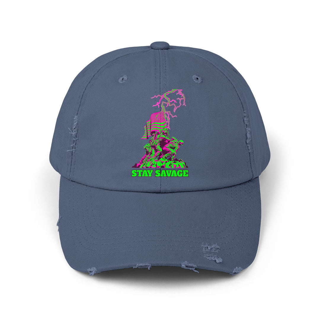 AMERICAN FREEDOM FIGHTER PURPLE GREEN/STAY SAVAGE CAP