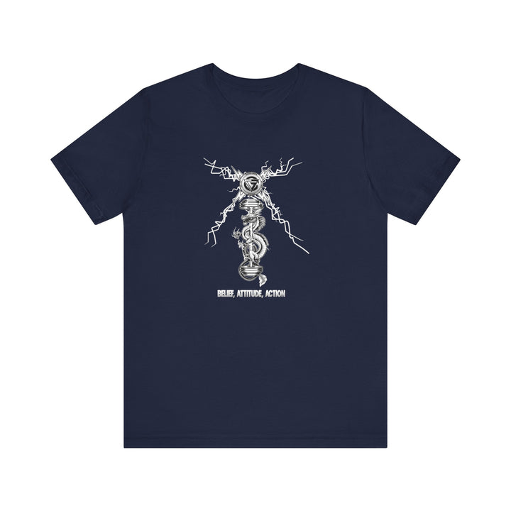 BARBELL DRAGON SILVER
