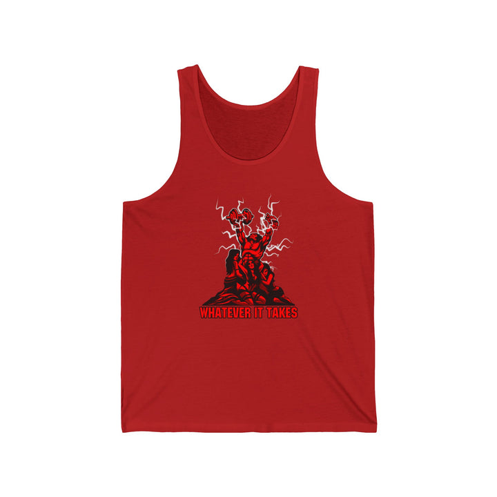 CG CONFIDENT MAN  RED/WHATEVER IT TAKES