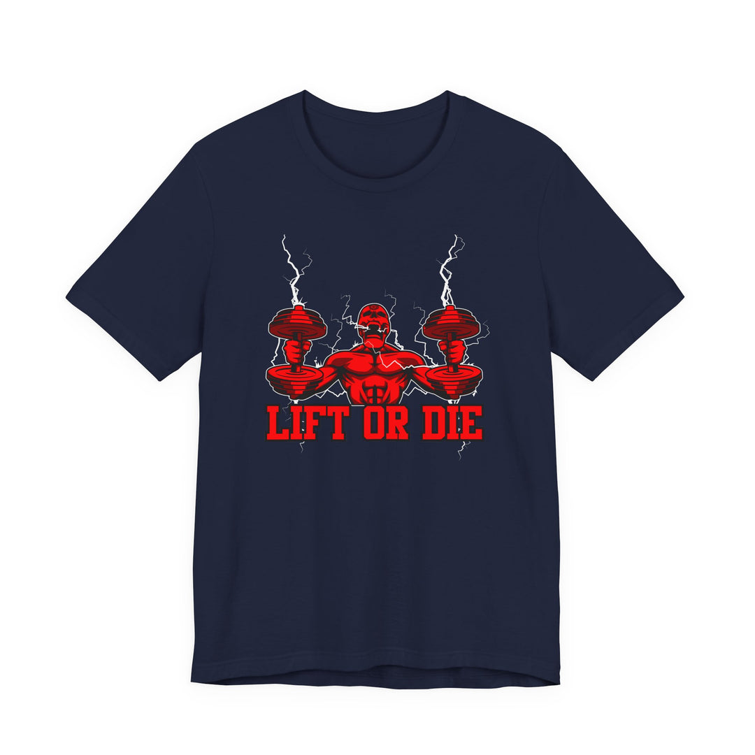 RIDE THE LIGHTNING RED/LIFT OR DIE