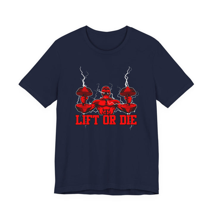RIDE THE LIGHTNING RED/LIFT OR DIE