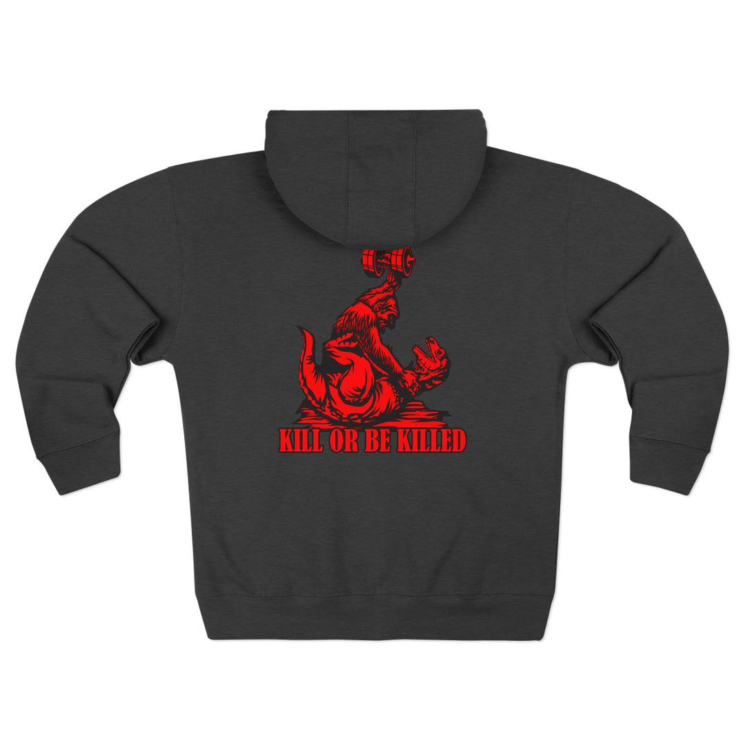 CG APE VS ZILLA RED  /KILL OR BE KILLED ZIP UP