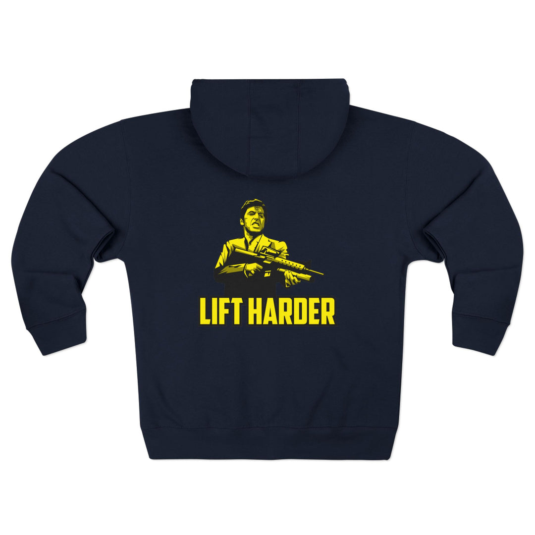 CG FINAL BOSS YELLOW/LIFT HARDER ZIP UP