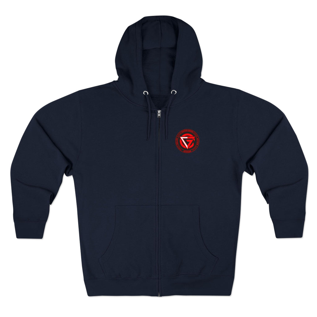 CG OUTLAW RED BLACK /CONQUER ZIP UP