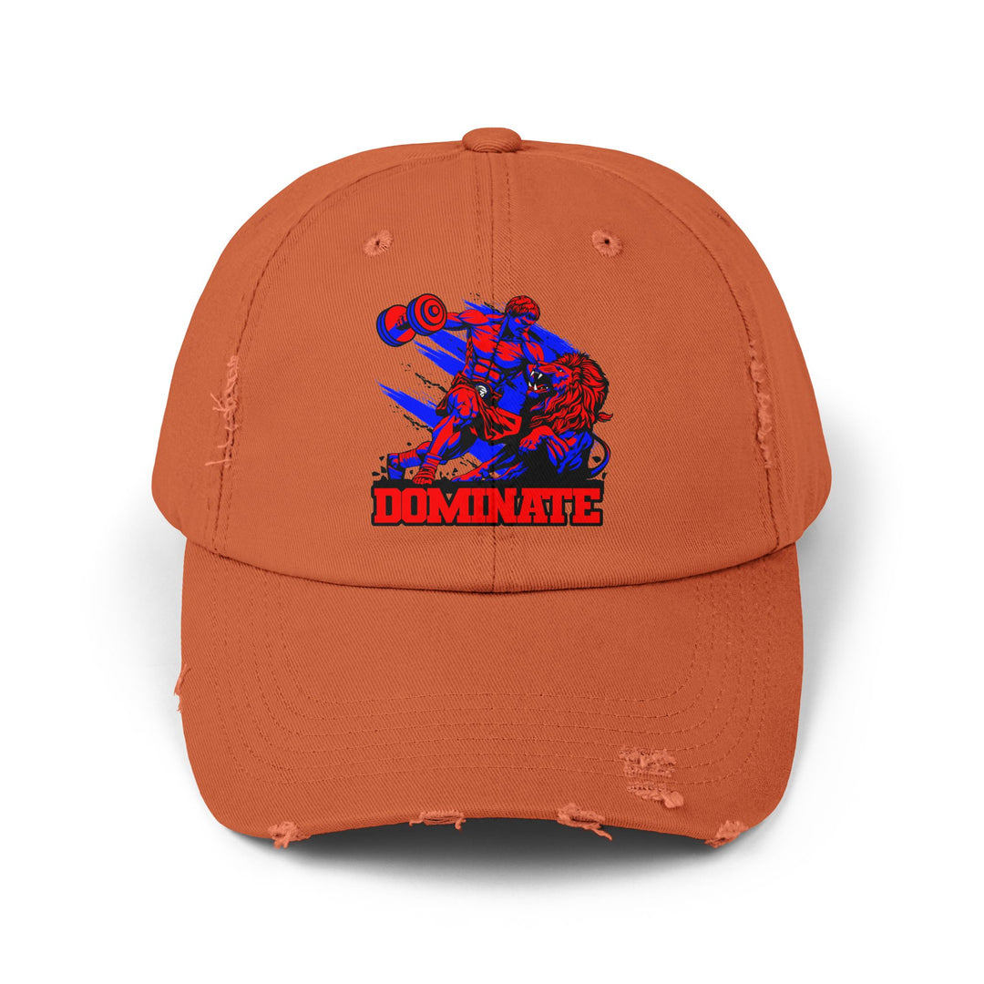 COLISEUM MAC VS LION RED BLUE /DOMINATE CAP