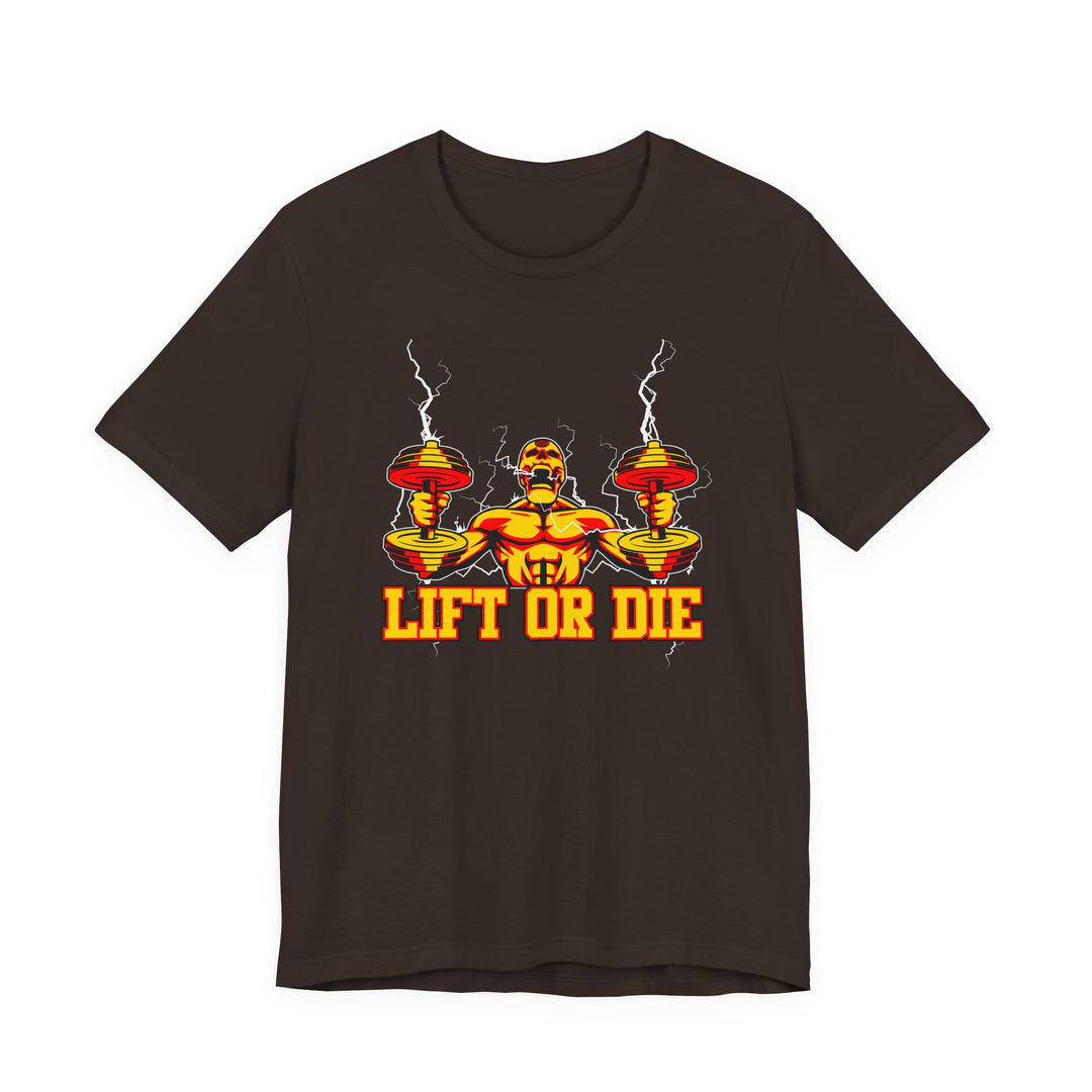RIDE THE LIGHTNING RED GOLD /LIFT OR DIE