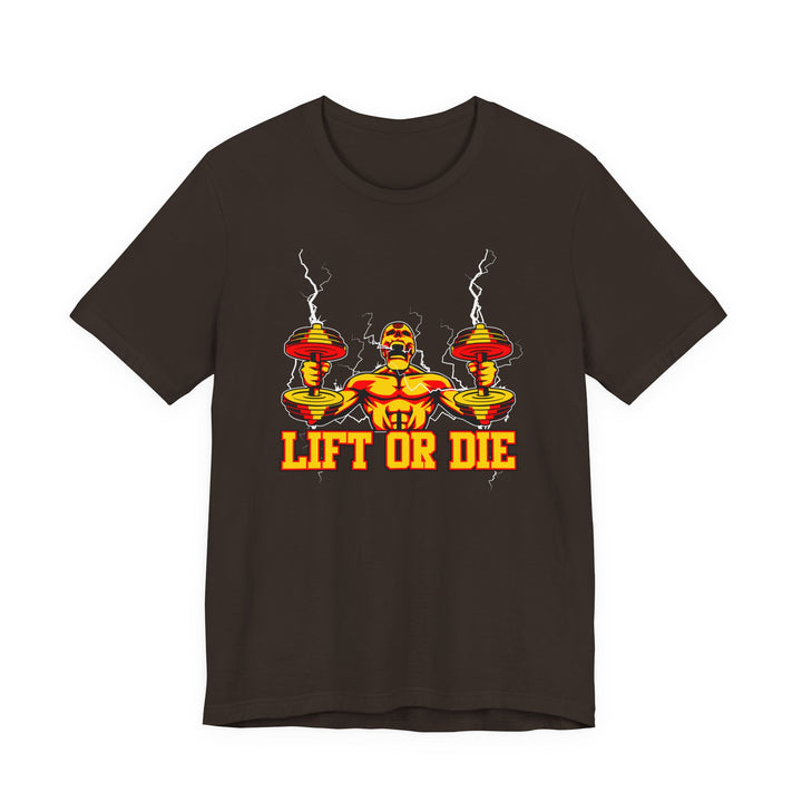 RIDE THE LIGHTNING RED GOLD /LIFT OR DIE