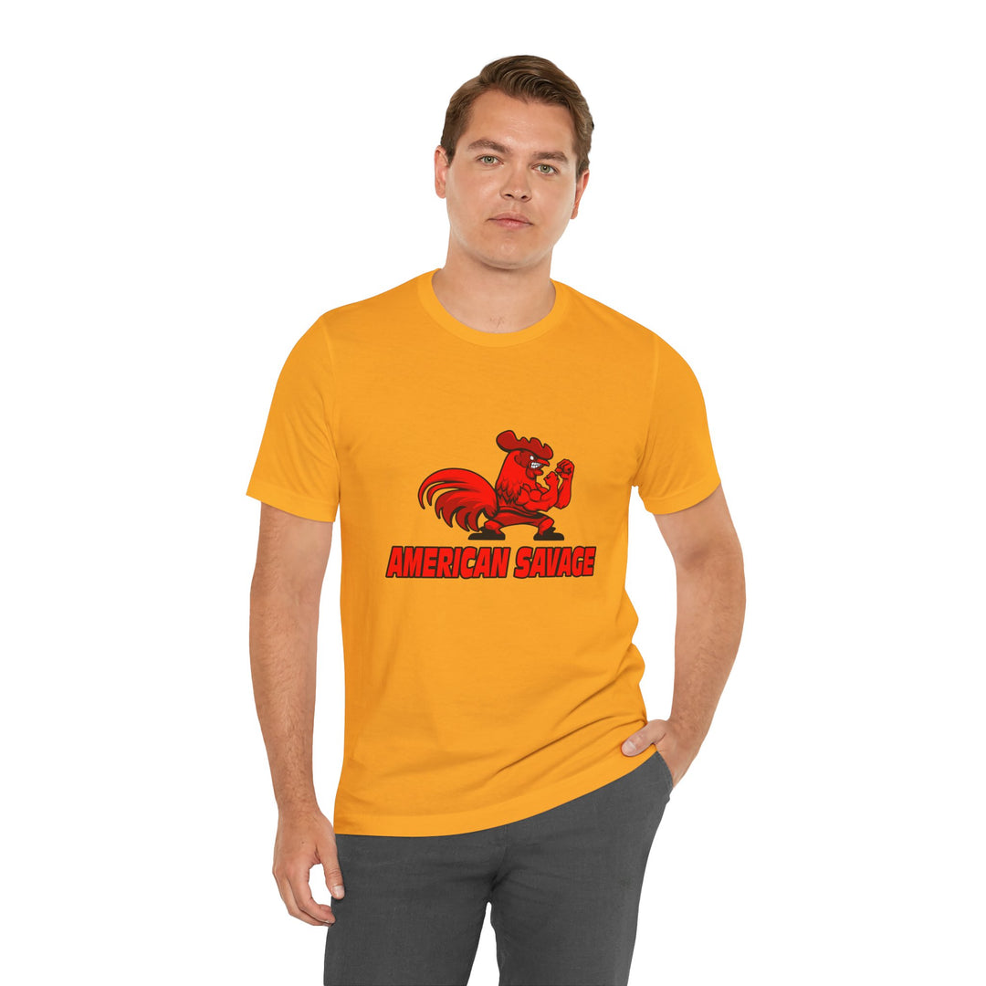 CG ANGRY ROOSTER RED/AMERICAN SAVAGE