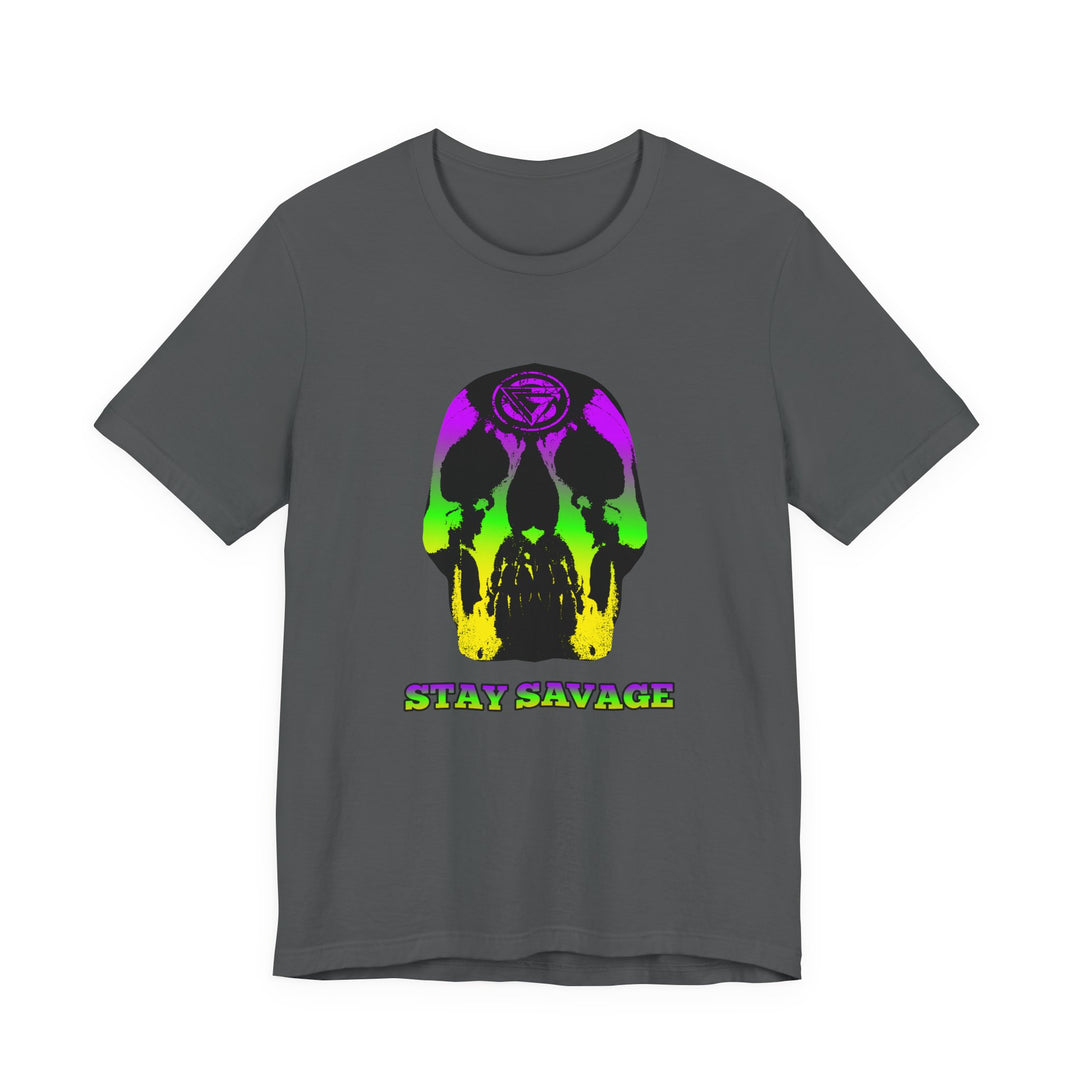 SKULLATOR YELLOW GREEN PURPLE /STAY SAVAGE