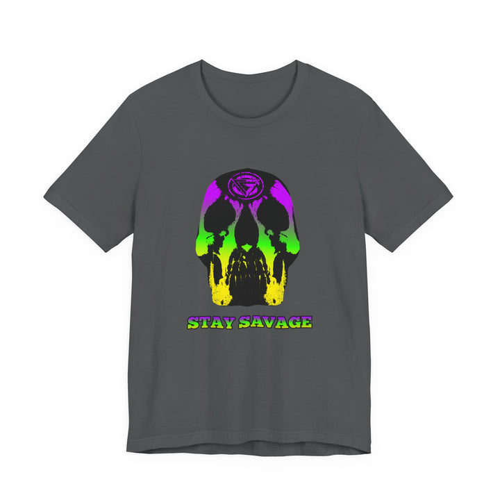 SKULLATOR YELLOW GREEN PURPLE /STAY SAVAGE