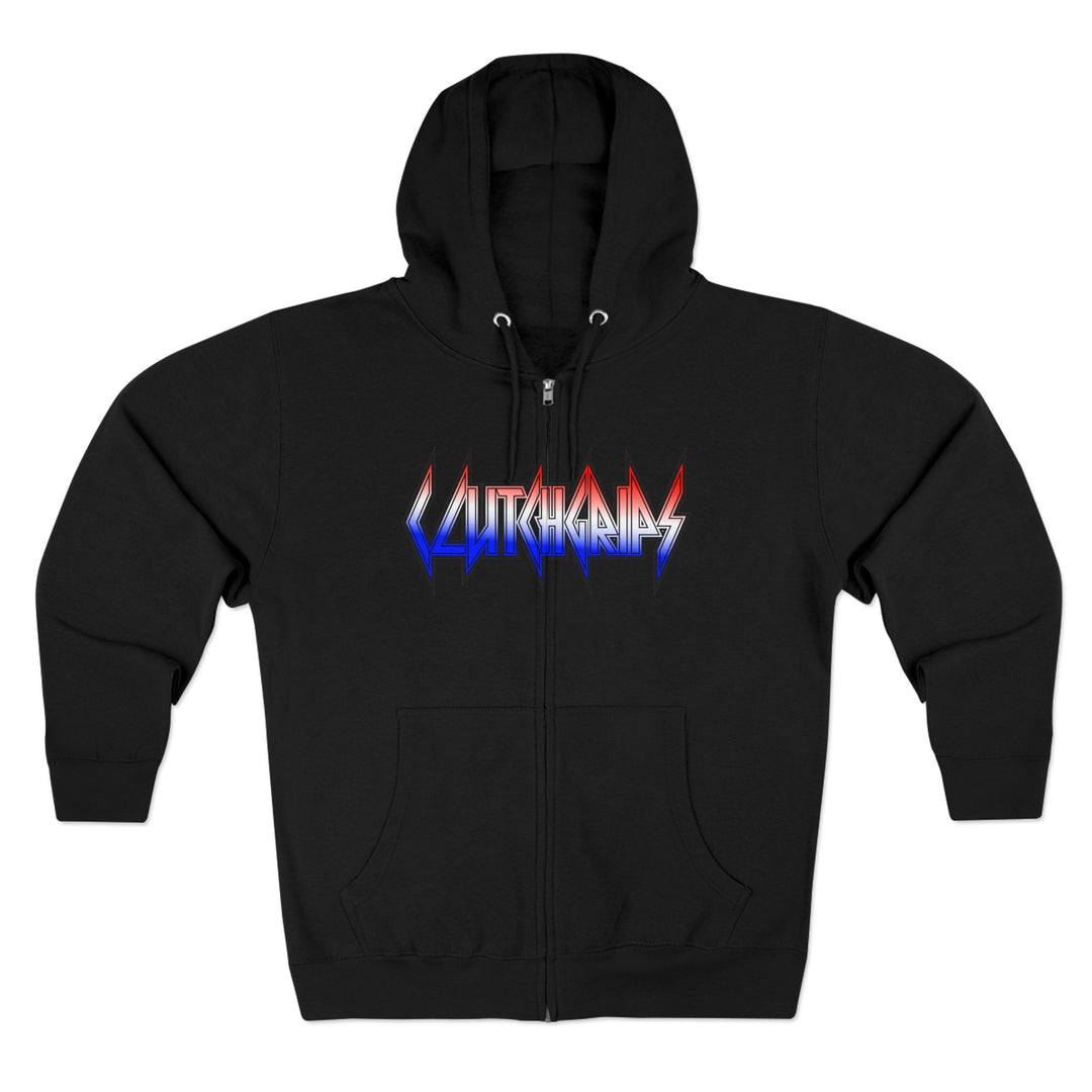 CG A AMERICAN WARRIORS RED WHITE BLUE FADE /BRINGING IT BACK ZIP UP