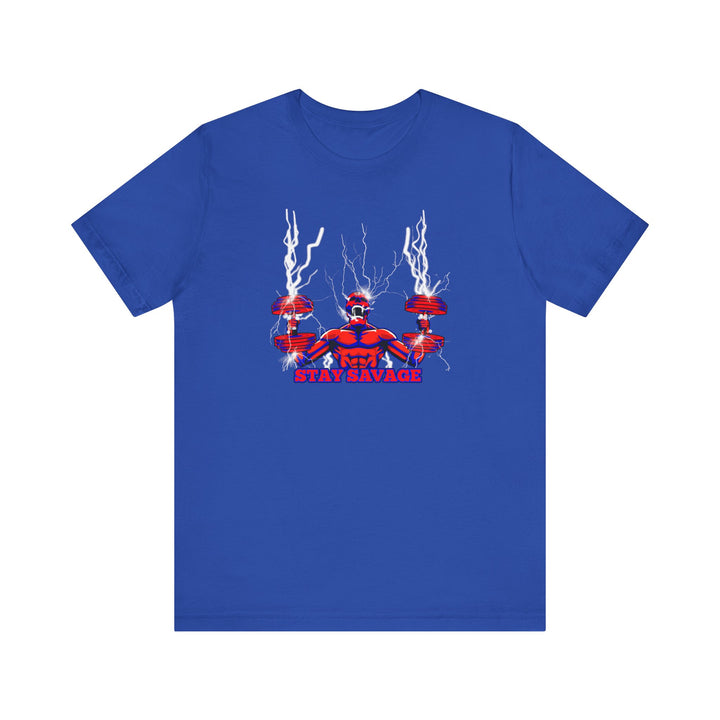 RIDE THE LIGHTNING RED BLUE/STAY SAVAGE
