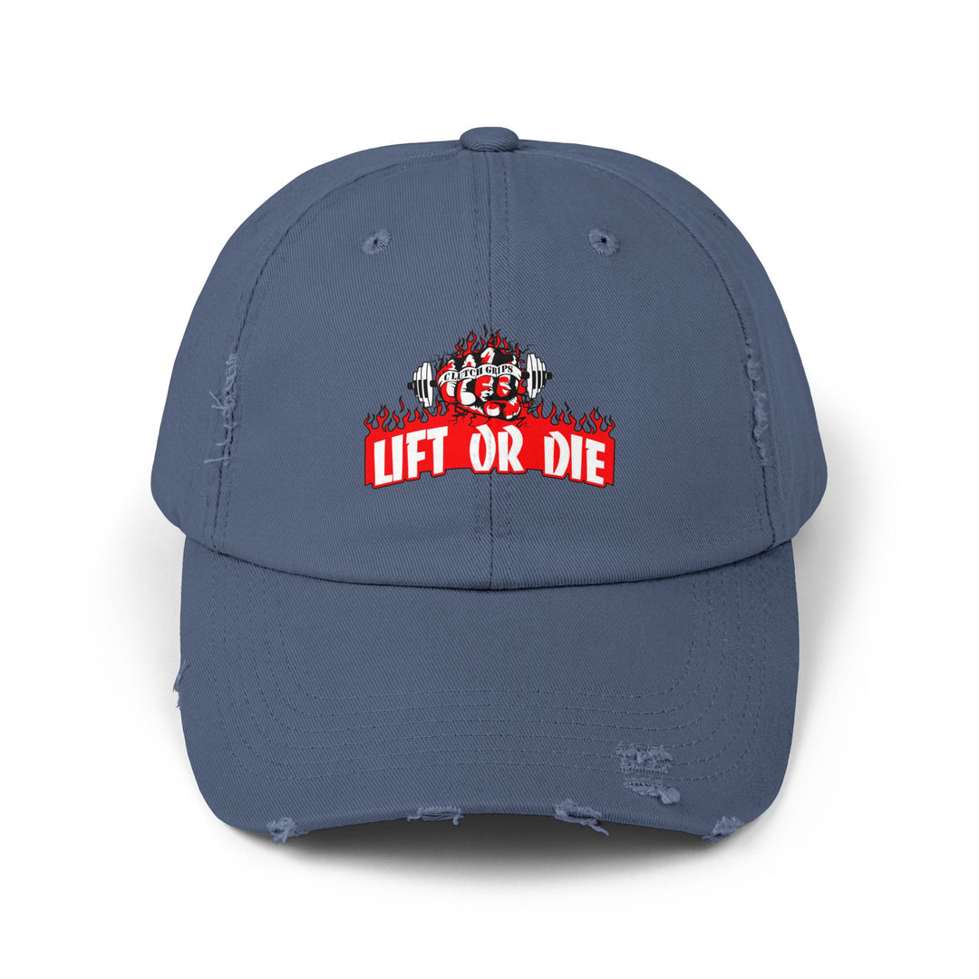CG FIRE & FIST RED WHITE BLACK/LIFT OR DIE CAP