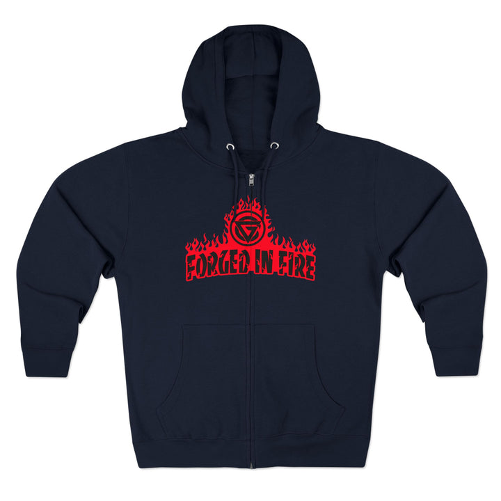 CG FINAL BOSS RED/LIFT OR DIE ZIP UP
