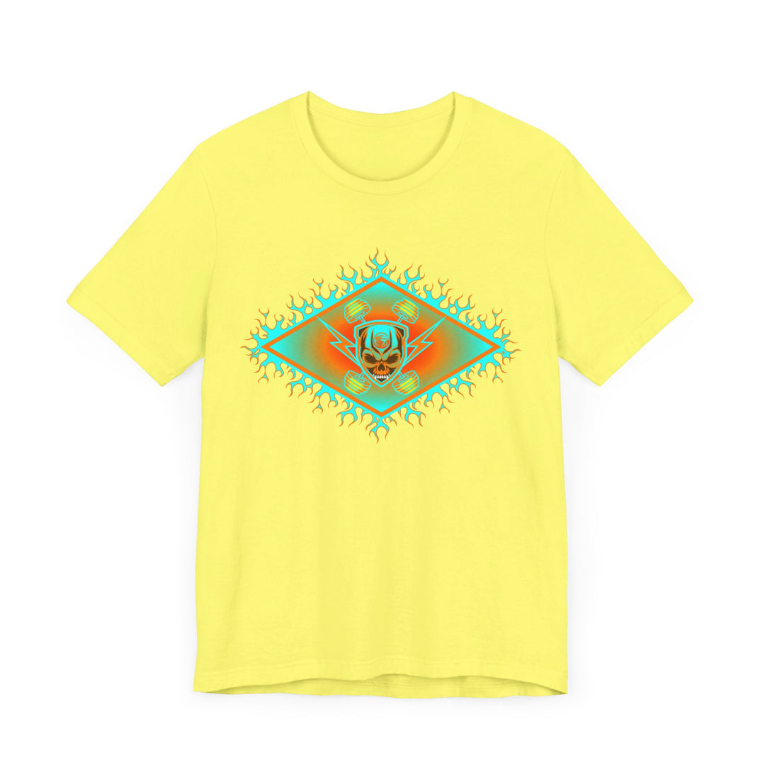 CG DIAMOND SKULLATOR MIAMI AQUA ORANGE DBL BELL