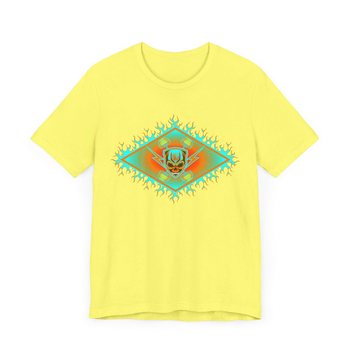 CG DIAMOND SKULLATOR MIAMI AQUA ORANGE DBL BELL