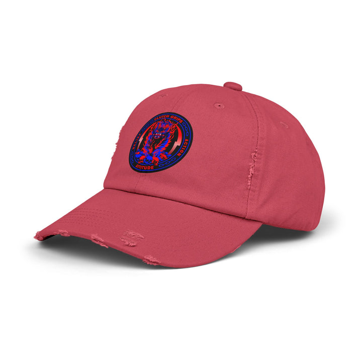 CG DYNAMITE TIGER HYPER RED BLUE COIN CAP