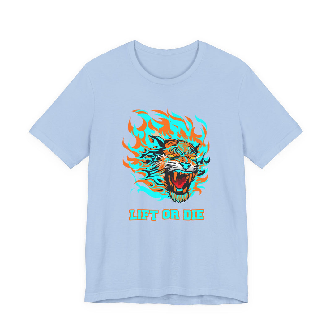 TIGER FLAME MIAMI AQUA ORANGE /LIFT OR DIE