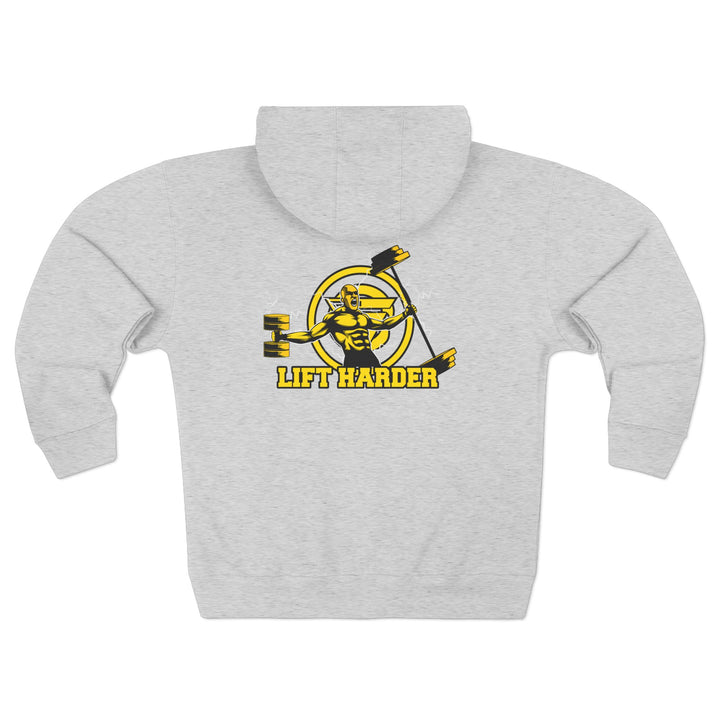 SPARTAN LIFT YELLOW BLACK/LIFT HARDER ZIP UP
