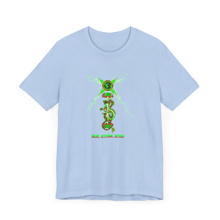 BARBELL DRAGON GREEN ORANGE