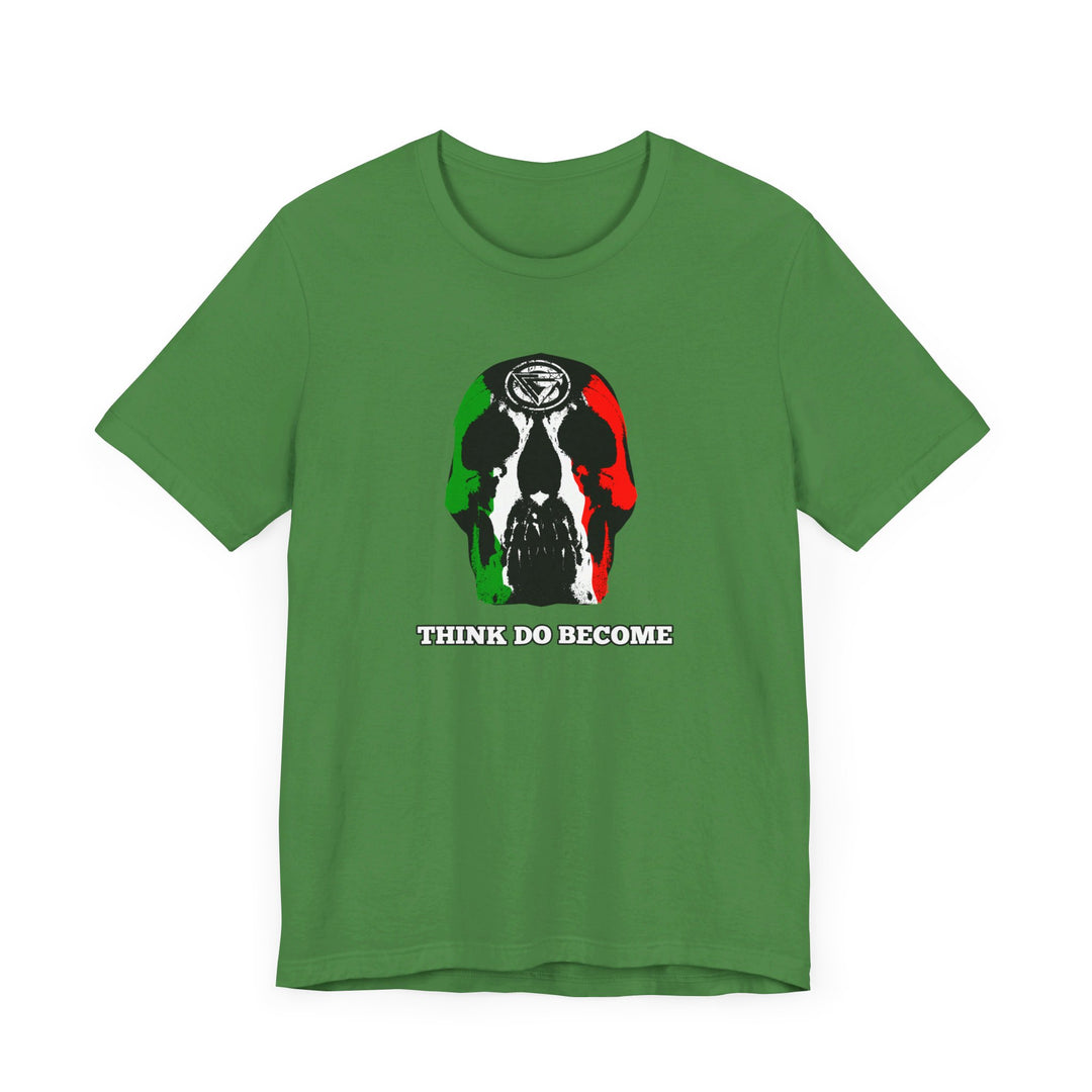 SKULLATOR RED WHITE GREEN  /THINK DO BECOME